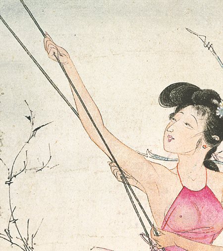 延庆-胡也佛的仕女画和最知名的金瓶梅秘戏图